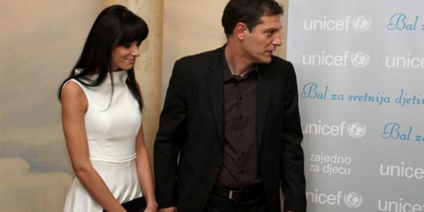 Slaven Bilić i djevojka ( foto Pixsell)