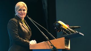 Predsjednica Grabar-Kitarović na svečanoj sjednici Gradskog vijeća Predsjednica Grabar-Kitarović na svečanoj sjednici Gradskog vijeća