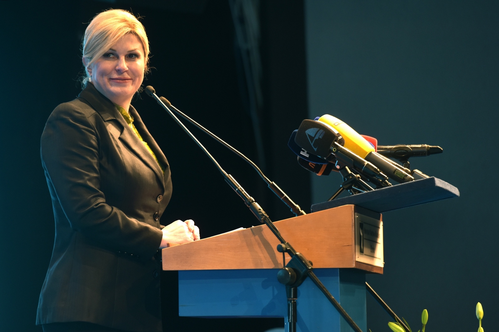 Predsjednica Grabar-Kitarović na svečanoj sjednici Gradskog vijeća Predsjednica Grabar-Kitarović na svečanoj sjednici Gradskog vijeća