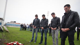 Obilježavanje 4. godišnjice smrti Hrvoja Ćustića (foto:Saša Čuka)