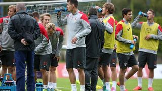 Trening hrvatske nogometne reprezentacije 2. rujna 2014. Photo: Igor Kralj/PIXSELL Trening hrvatske nogometne reprezentacije 2. rujna 2014. Photo: Igor Kralj/PIXSELL