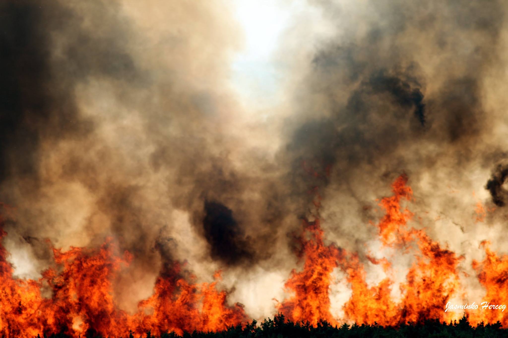Lokaliziran požar kod Košljuna na otoku Pagu Lokaliziran požar kod Košljuna na otoku Pagu