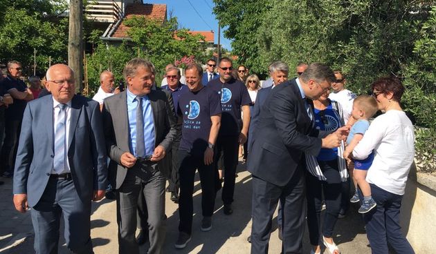 Andrej Plenković na Plovaniji