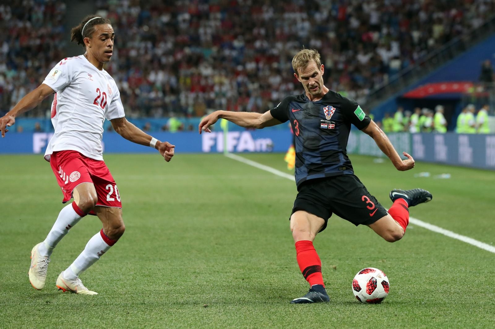 Nižnji Novgorod, Rusija – Svjetsko nogometno prvenstvo 2018., osmina finala, Hrvatska – Danska