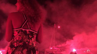 Doček zlatnih zadarskih olimpijaca Šime Fantele i Igora Marenića: Bakljada na brodovima od Vitrenjaka do Morskih orgulja. Foto: Tija Malik Doček zlatnih zadarskih olimpijaca Šime Fantele i Igora Marenića: Bakljada na brodovima od Vitrenjaka do Morskih orgulja. Foto: Tija Malik