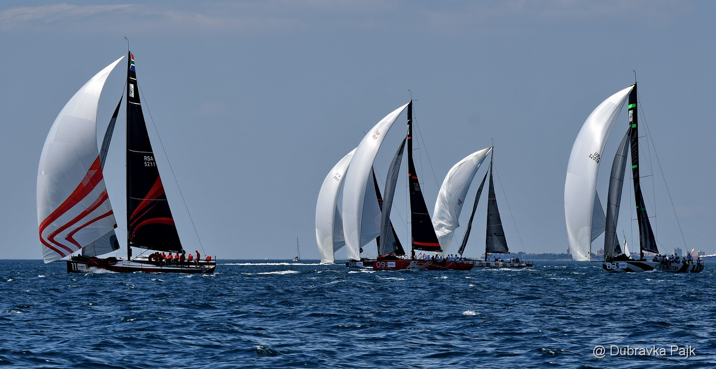 Prvi dan TP52 regate ispred zadarske rive Prvi dan TP52 regate ispred zadarske rive