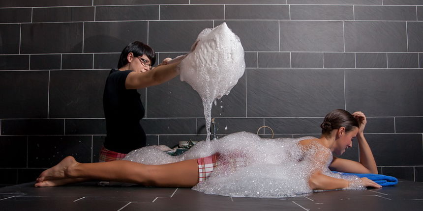 Natali Dizdar kao haremska ljepotica uživala u hamamu u Iaderi Natali Dizdar kao haremska ljepotica uživala u hamamu u Iaderi