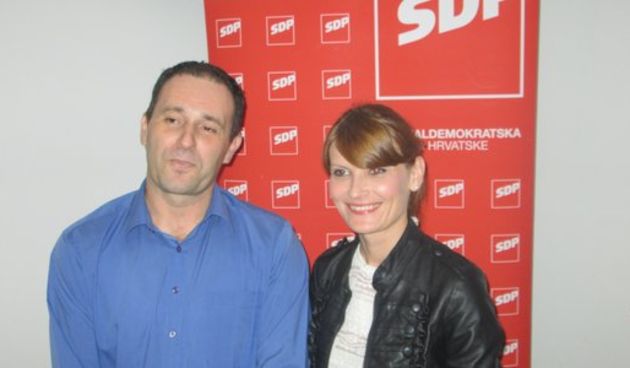 Goran Lijić i Sabina Glasovac, foto: hrt.hr/zadar