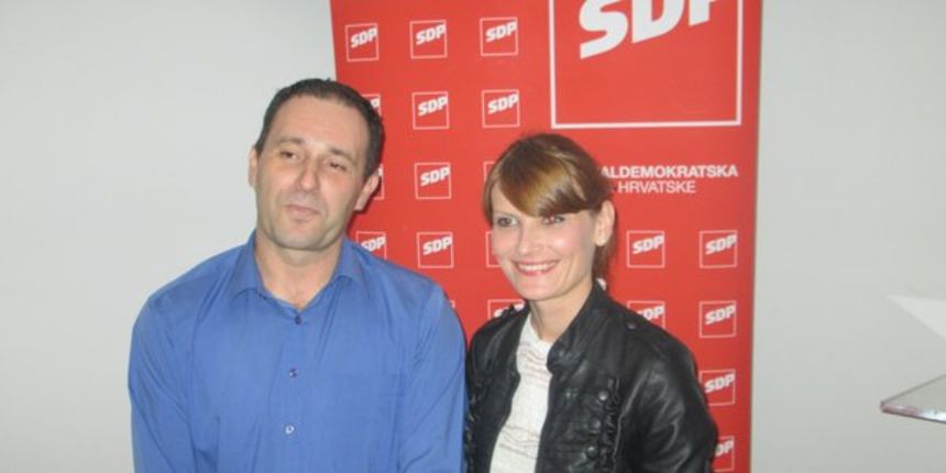 Goran Lijić i Sabina Glasovac, foto: hrt.hr/zadar Goran Lijić i Sabina Glasovac, foto: hrt.hr/zadar