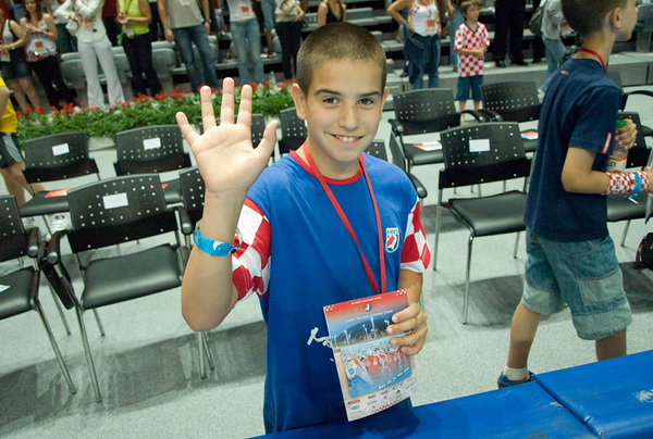 Zadar: Hrvatska-Slovacka 34-21, Foto: Sasa Cuka