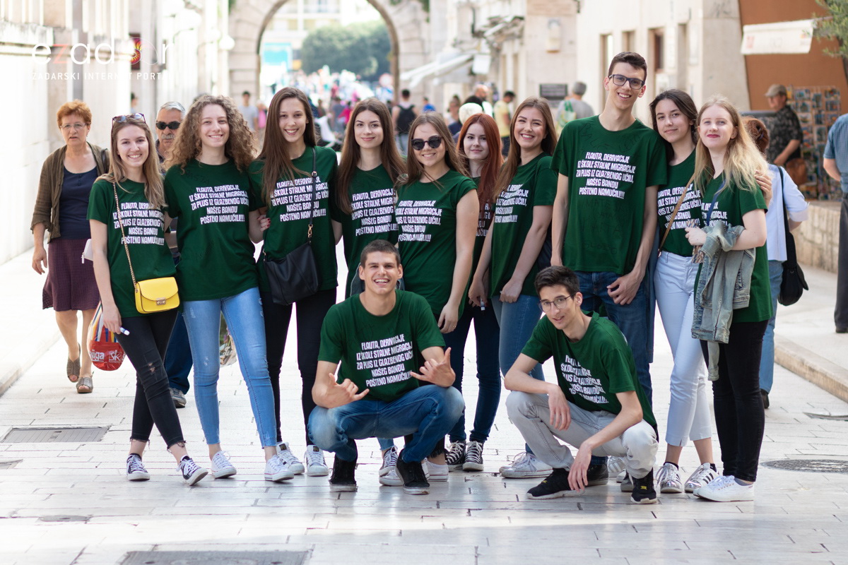 Ludijada zadarskih maturanata 2018. Ludijada zadarskih maturanata 2018.