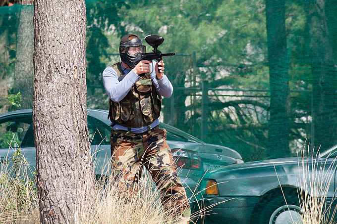 Paintball team Brabori u akciji, Foto: Leo Banic