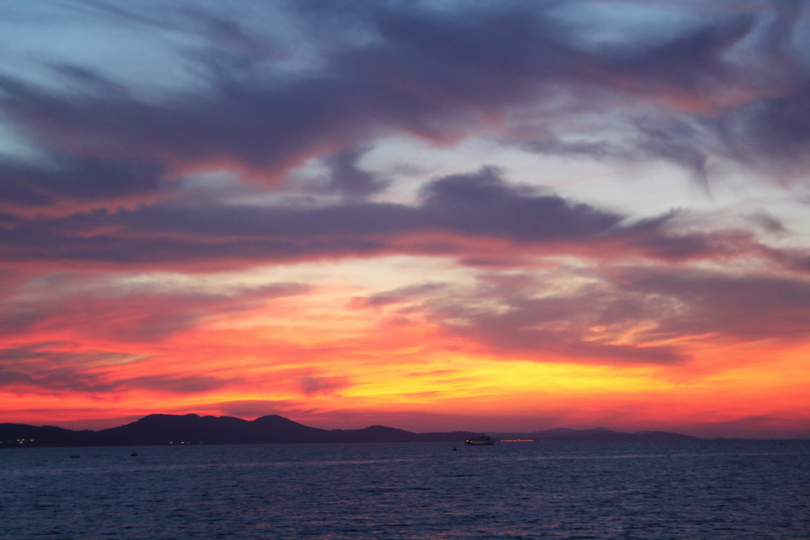 Zadarski sutoni: Punta Bajlo 8. rujna 2011, Foto: Mladen Malik