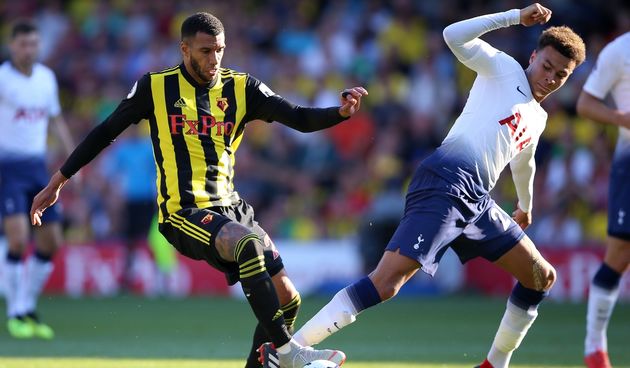 Etienne Capoue (Watford) i Dele Alli (Tottenham Hotspur’s )