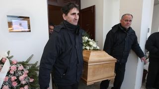 Posljednji ispraćaj velikog hrvatskog književnika Ive Brešana na šibenskom groblju Kvanj