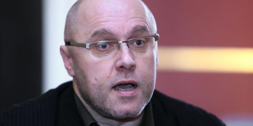 Konferencija za medije u povodu premijere predstave u sklopu “Nocne scene” “Nocna igra s Jesenjinom”. Redatelj Drazen Ferencina.