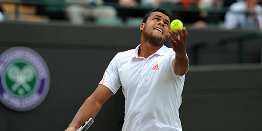 Jo-Wilfried Tsonga, foto: wimbledon.com Jo-Wilfried Tsonga, foto: wimbledon.com