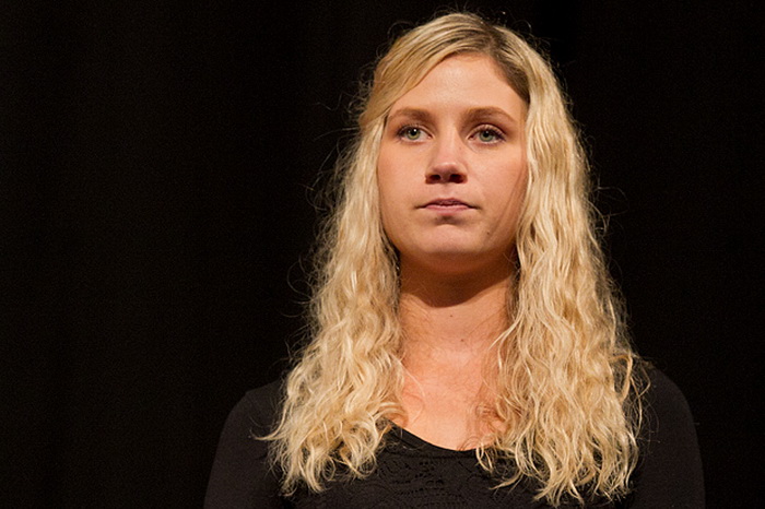 Hrvatsko narodno kazalište Zadar traži nove mlade talente za glumačku radionicu, sinoć smo pratili audiciju na kojoj su se budućoj mentorici, glumici Jasni Ančić, predstavili ženske kandidatkinje, foto Leo Banićć