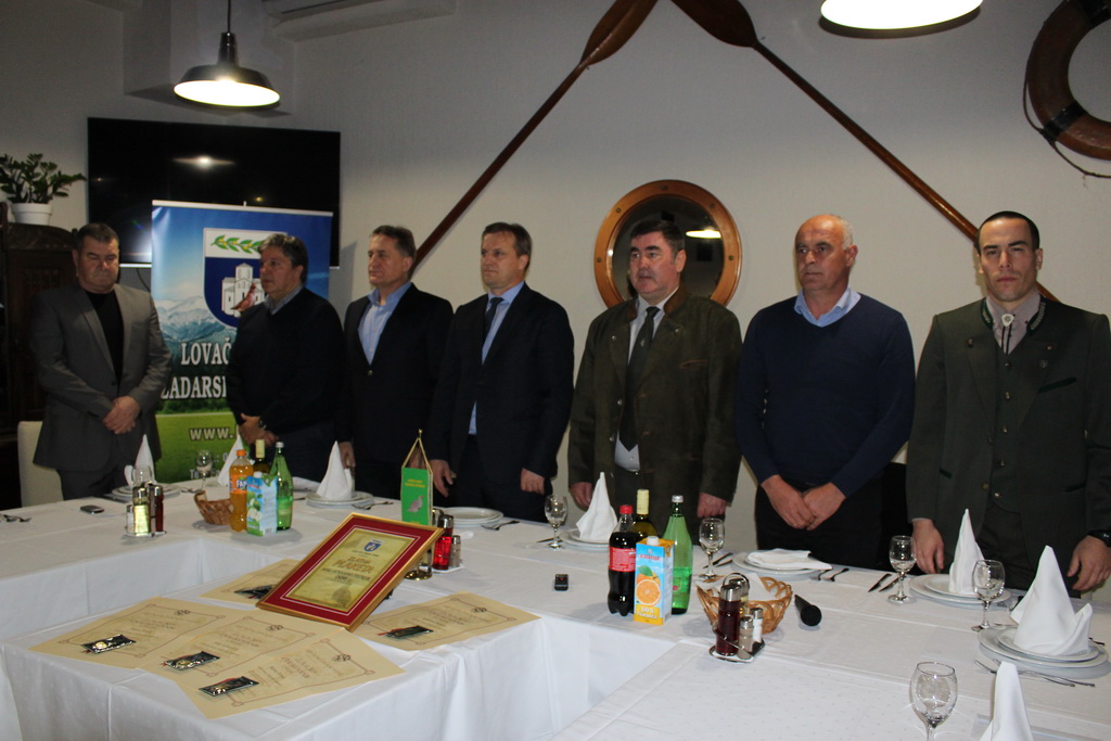 Božićno-novogodišnji domjenak Lovačkog saveza Zadarske županije