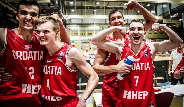 Hrvatska košarkaška U20 reprezentacijau finalu EP
