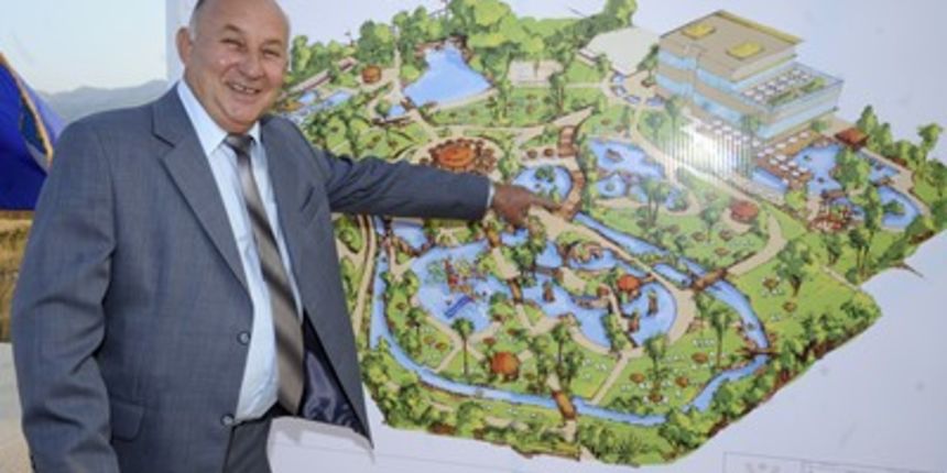 Direktor mađarske tvrtke investitora ‘Margaritum’, Antal Ferenc Nemes, aquapark, foto: CROPIX Direktor mađarske tvrtke investitora ‘Margaritum’, Antal Ferenc Nemes, aquapark, foto: CROPIX