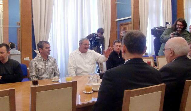 Prijem barkajola kod gradonačelnika