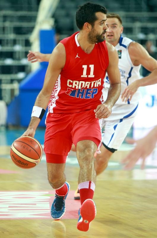 Arena Zagreb, Zagreb – Pripremni turnir za EuroBasket 2015., Hrvatska – Estonija. Photo: Igor Kralj i Marko Lukunic/PIXSELL Arena Zagreb, Zagreb – Pripremni turnir za EuroBasket 2015., Hrvatska – Estonija. Photo: Igor Kralj i Marko Lukunic/PIXSELL