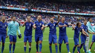 Slavlje igrača i navijača nakon pobjede nad Turskom. Photo: Sanjin Strukić/PIXSELL Slavlje igrača i navijača nakon pobjede nad Turskom. Photo: Sanjin Strukić/PIXSELL