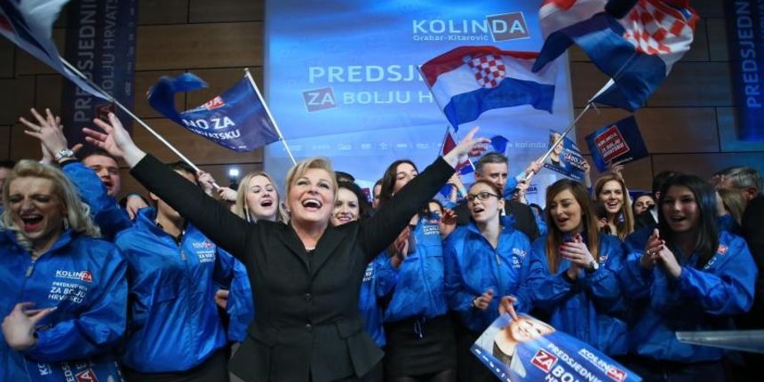 Kolinda Grabar Kitarović, Photo: Sanjin Strukic/PIXSELL Kolinda Grabar Kitarović, Photo: Sanjin Strukic/PIXSELL