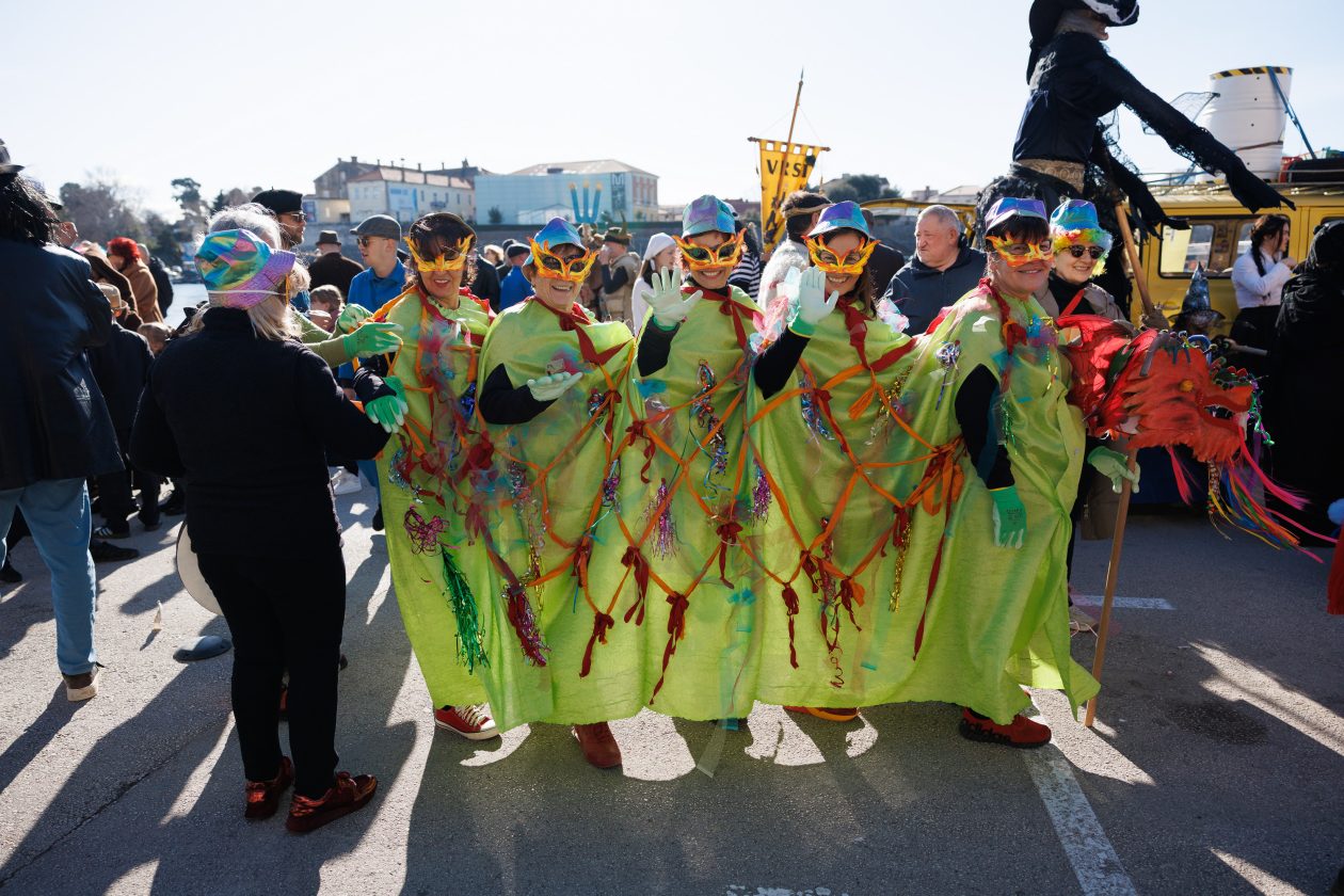 38 Karnevalska povorka Zadar 15.2.2026, Foto Bojan Bogdanić