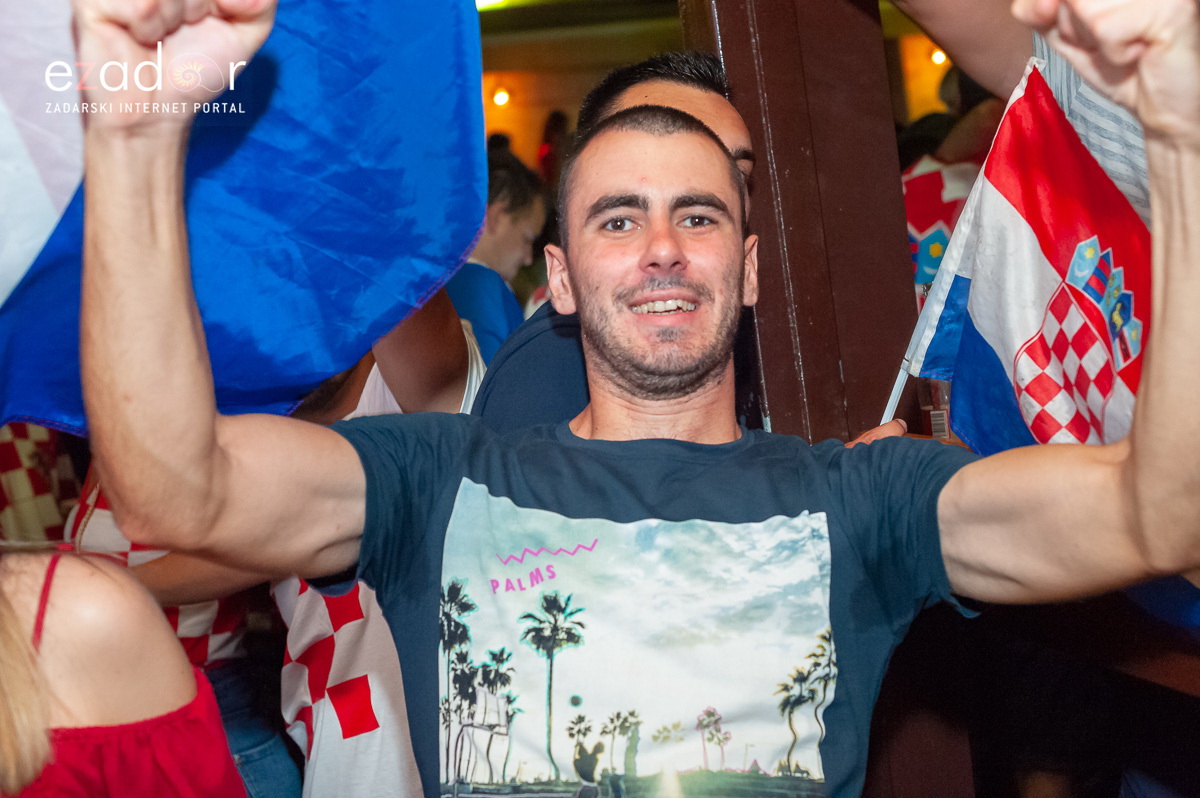 Zadar je gorio: Velika fešta nakon plasmana Vatrenih u finale Svjetskog prvenstva