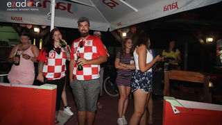 Bibinje: Navijanje za Vatrene i fešta nakon pobjede nad Engleskom