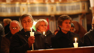 Misa za blagdan Svijećnice u crkvi Sv.Šime (Foto:Saša Čuka)