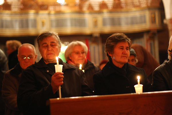 Misa za blagdan Svijećnice u crkvi Sv.Šime (Foto:Saša Čuka)