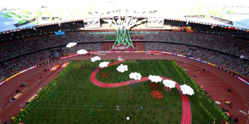 Bejing 2015 opening ceremony, foto: twitter Bejing 2015 opening ceremony, foto: twitter