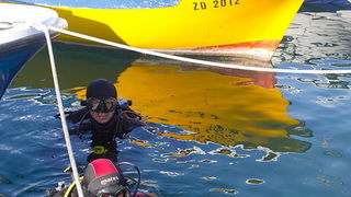 Ronilacki klub Sv. Roko – čišćenje, uvala Jazine, foto: Leo Banić