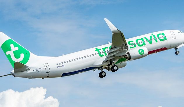 Zrakoplov Transavia airlinesa