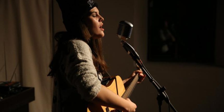 Dunja Ercegović aka Lovely Quinces nastupila je u sklopu konferencije ZadarDigIT u ugodnoj atmosferi kluba Arsenal.  Photo: Filip Brala/PIXSELL