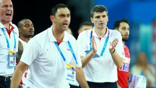 05.09.2015., Arena Zagreb, Zagreb – EuroBasket 2015., skupina C, 01. kolo, Hrvatska – Slovenija. Foto: PIXSELL 05.09.2015., Arena Zagreb, Zagreb – EuroBasket 2015., skupina C, 01. kolo, Hrvatska – Slovenija. Foto: PIXSELL