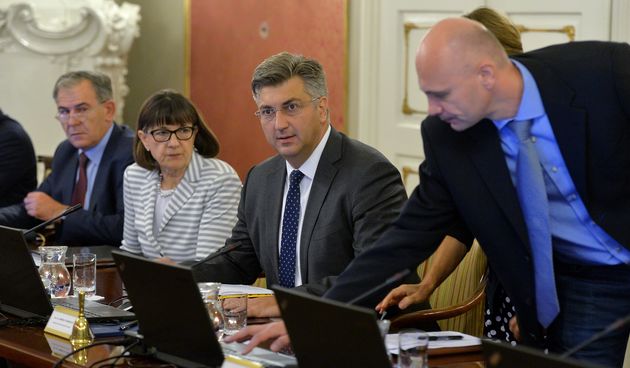 U Banskim dvorima odrzana je redovna sjednica Vlade RH