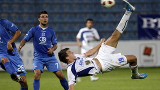 Varazdin, 070811.
Stadion Andjelko Herjavec.
Nogometna utakmica 3.kolo prve Hrvatske nogometne lige Varazdin – Zadar.
Na slici: Ivan Santini postize drugi golza Zadar.
Foto: Nenad Dugi / Cropix Varazdin, 070811.
Stadion Andjelko Herjavec.
Nogometna utakmica 3.kolo prve Hrvatske nogometne lige Varazdin – Zadar.
Na slici: Ivan Santini postize drugi golza Zadar.
Foto: Nenad Dugi / Cropix