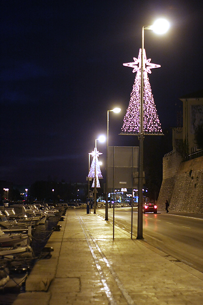 Božićni ukrasi u Zadru Božićni ukrasi u Zadru