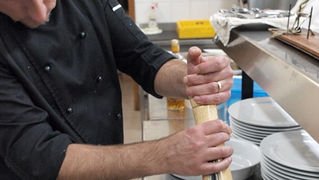 Dan pastrve u Restoranu Kornat 7. prosinca 2011., Foto: Vedran Penga