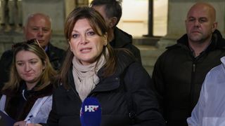 Vidović Krišto na Narodnom trgu prikuplja potpise za predsjedničku kandidaturu