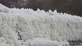 Senj u zagrljaju ledenog pokrivača, foto: Leo Banić