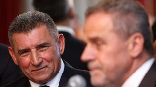 , Zagreb – U Dvercu je odrzana dodjela povelje pocasnog gradjanina Zagreba generalu Anti Gotovini. Photo: Anto Magzan/PIXSELL , Zagreb – U Dvercu je odrzana dodjela povelje pocasnog gradjanina Zagreba generalu Anti Gotovini. Photo: Anto Magzan/PIXSELL