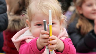 Sveti Nikola darivao mališane na Viru, Krampus bez posla Sveti Nikola darivao mališane na Viru, Krampus bez posla