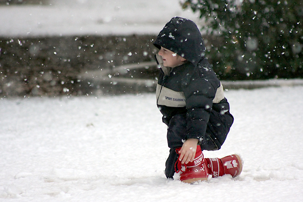 Snijeg u Zadru, 17. prosinca 2009, Foto: Saša Čuka