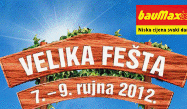 Velika Baumax fešta 7. do 9. rujna