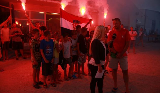 Velika je fešta na Vitrenjaku gdje se slavi zlatna medalja Šime Fantele i Igora Marenića